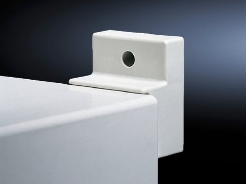 1483010 Wall Mounting Bracket, For Use With KS Enclosure, 30 mm Wall Clearance, Fiberglass Reinforced Polyamide, Pale Gray