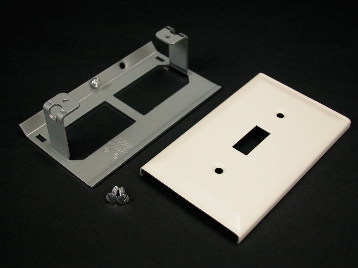 Switch Cover Fitting, Gray, 3000 Series