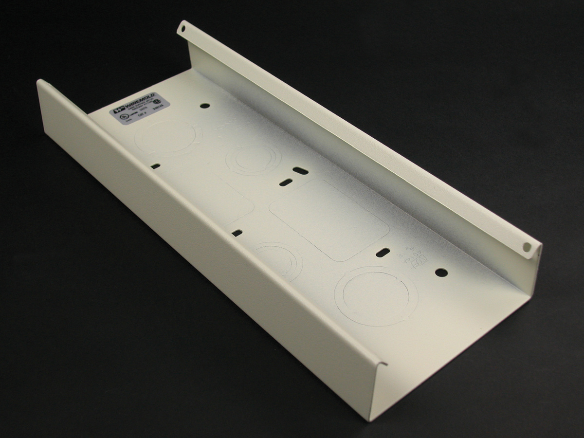 G4014A Multi-Channel Wallbox Connector, For Use With 4000 Series Raceway, Steel, Baked Enamel Coated