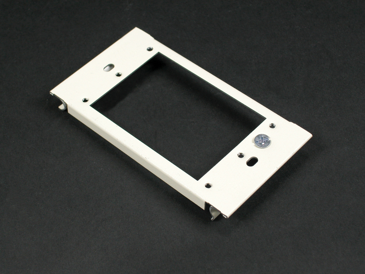 G6007C-1 1-Gang Device Cover, For Use With 6000 Series Raceway, Steel, Ivory/Gray