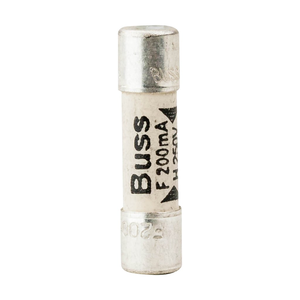 GDA-200MA Small Dimension Fast Acting Fuse, 200 mA, 250 V AC/32 V DC, 1500 A Interrupt, Cylindrical Body