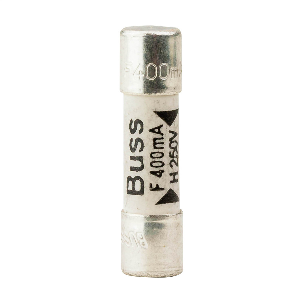 GDA-400MA Small Dimension Fast Acting Fuse, 400 mA, 250 V AC/32 V DC, 1500 A Interrupt, Cylindrical Body