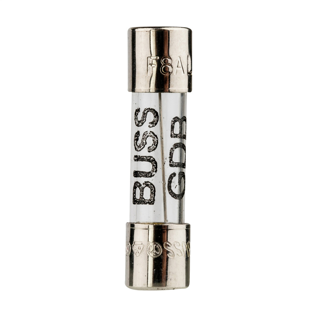 GDB-8A Small Dimension Fast Acting Fuse, 8 A, 250 V AC/32 V DC, 80 A Interrupt, Cylindrical Body