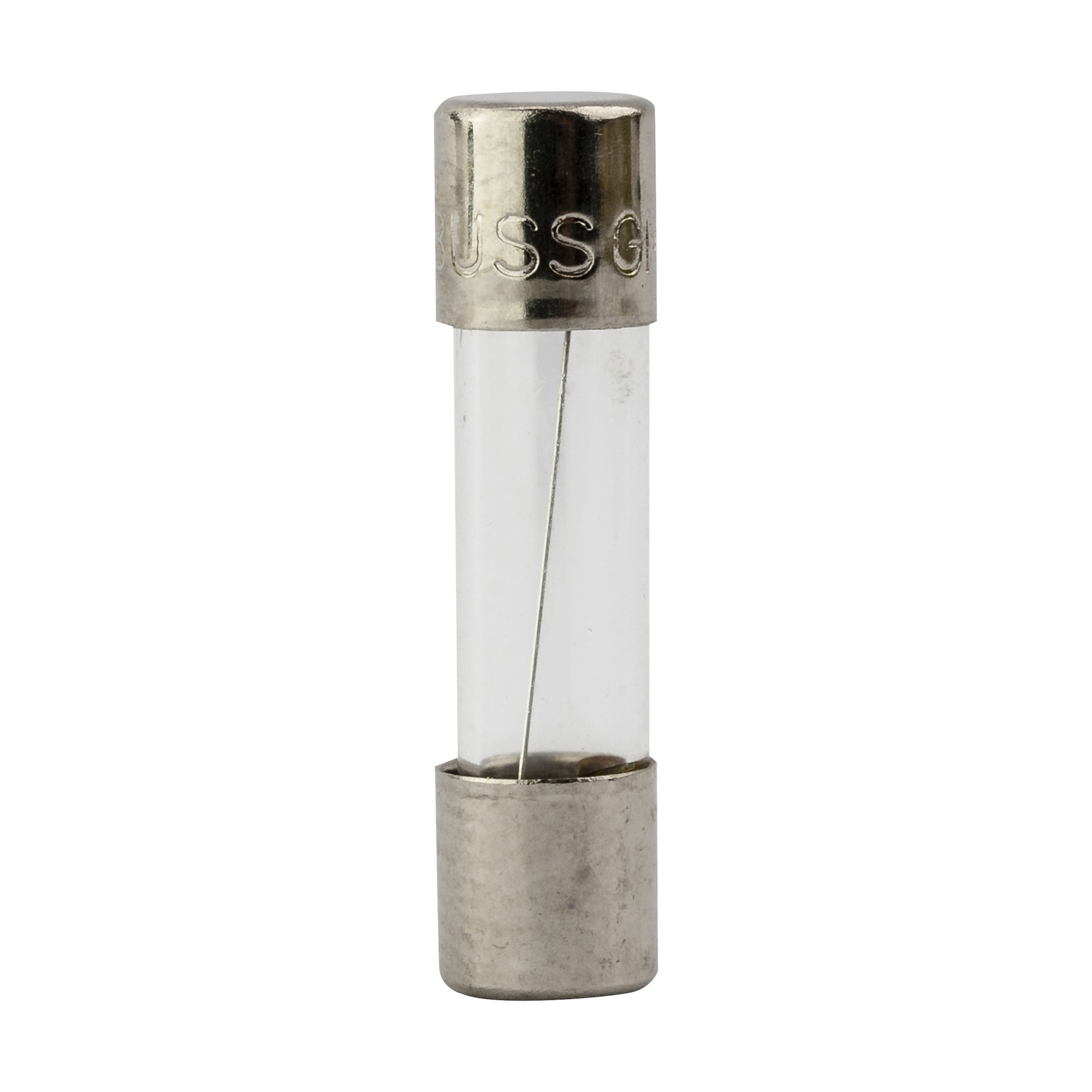 GMA-4A Electronic Low Breaking Small Dimension Fast Acting Fuse With Nickel Plated Brass End Cap, 4 A, 125 V AC, 10 kA Interrupt, Cylindrical Body