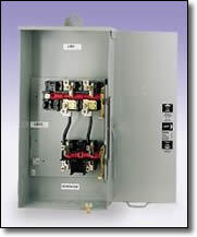 GS1201B20UL Midwest 1-Phase Heavy Duty Unmetered Transfer Switch, 120/240 V AC, 100/200 A, NEMA 3R Enclosure