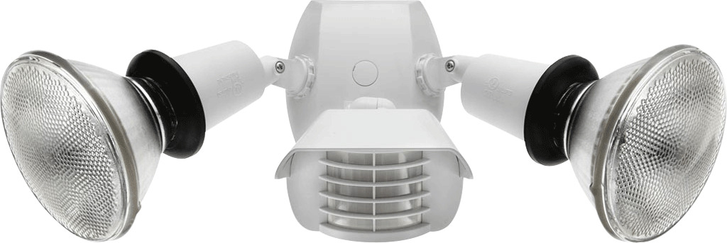 GT500RW Wallpack Sensor Floodlight, (2) Incandescent Lamp, 500 W Fixture, 120/277 V AC, Polycarbonate Housing