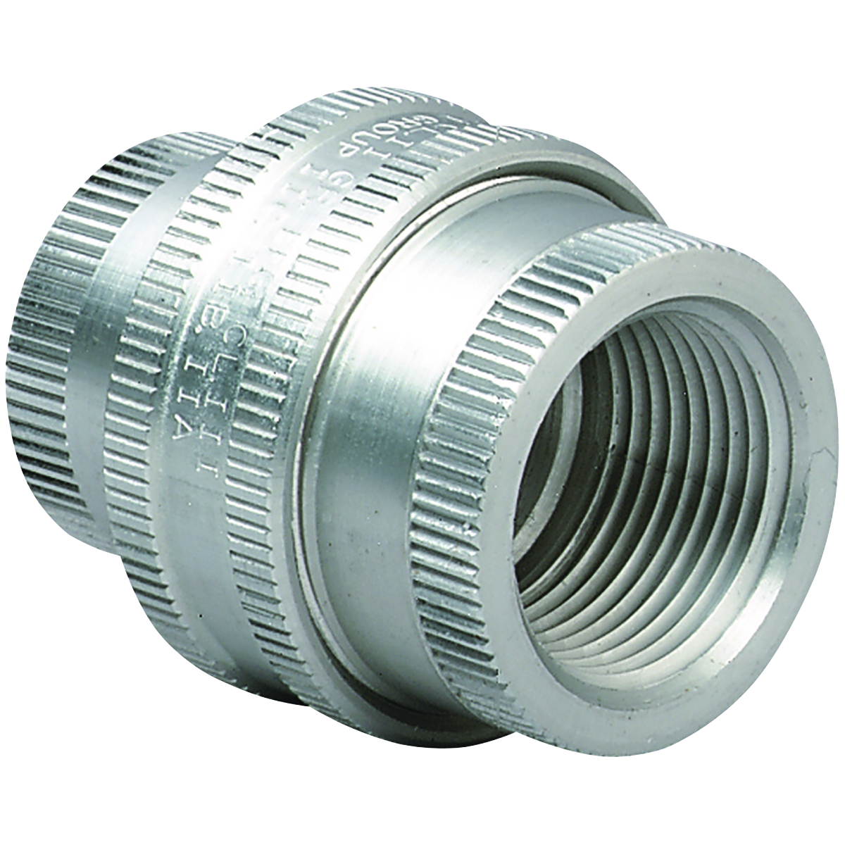 GUF-3 Female/Female Conduit Union, 1 in, Aluminum, Natural