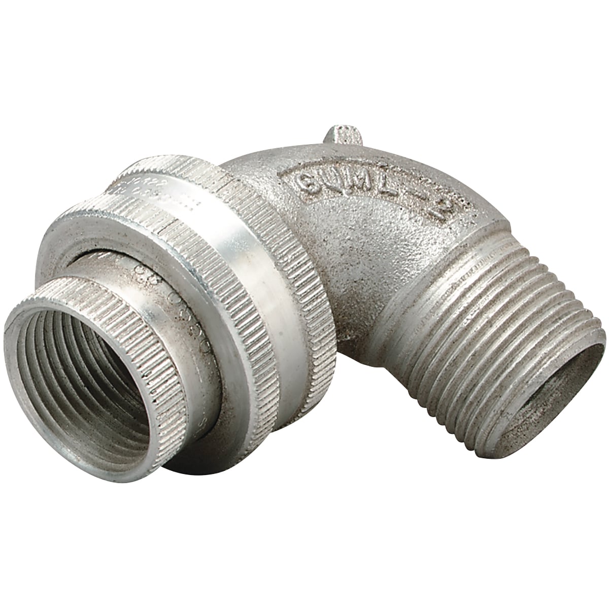 GUML-2 GUML Conduit Union, 3/4 in, 90 deg, Copper-Free Aluminum, Natural