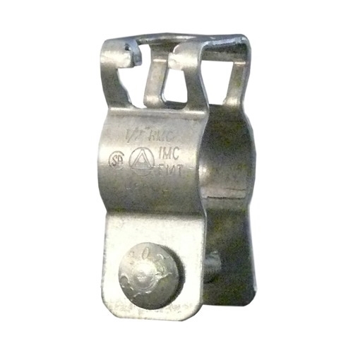 Conduit Hanger With Bolt; 1 Inch, Steel, Zinc Plated