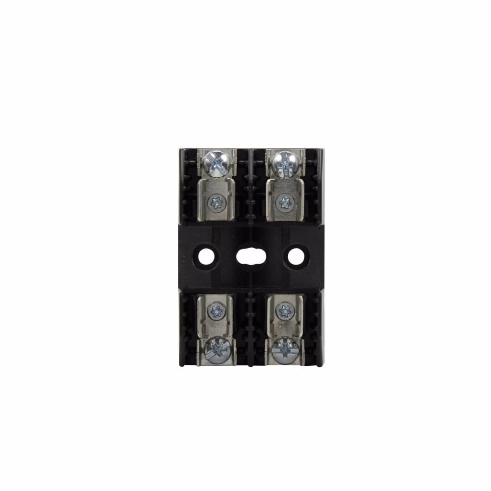 H25030-2S Fuse Block, 250 VAC, 1/10 to 30 A, Class: H, 18 to 10 AWG Wire, 2 Poles