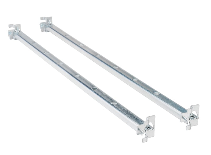 HB26 C-Channel Bar Hanger, 26 in, For Use With TC-Rated 5 in and 6 in 900 Lumens LED Downlight