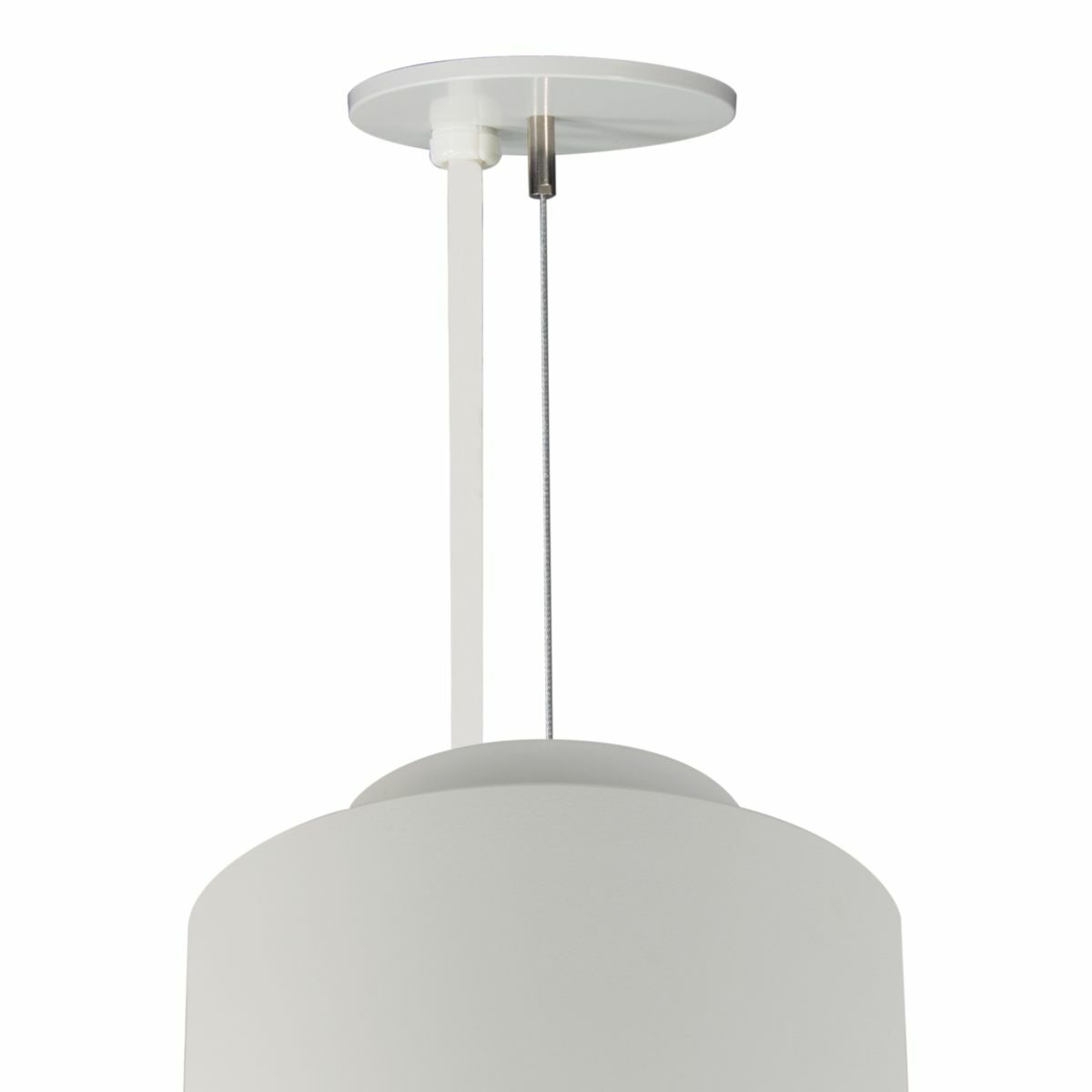 HB26 C-Channel Bar Hanger, 27-7/8 in L x 2 in W x 1/2 in H, For Use With H7443T 4-1 and 2 in Aperture Adjustable Downlight, Steel, White