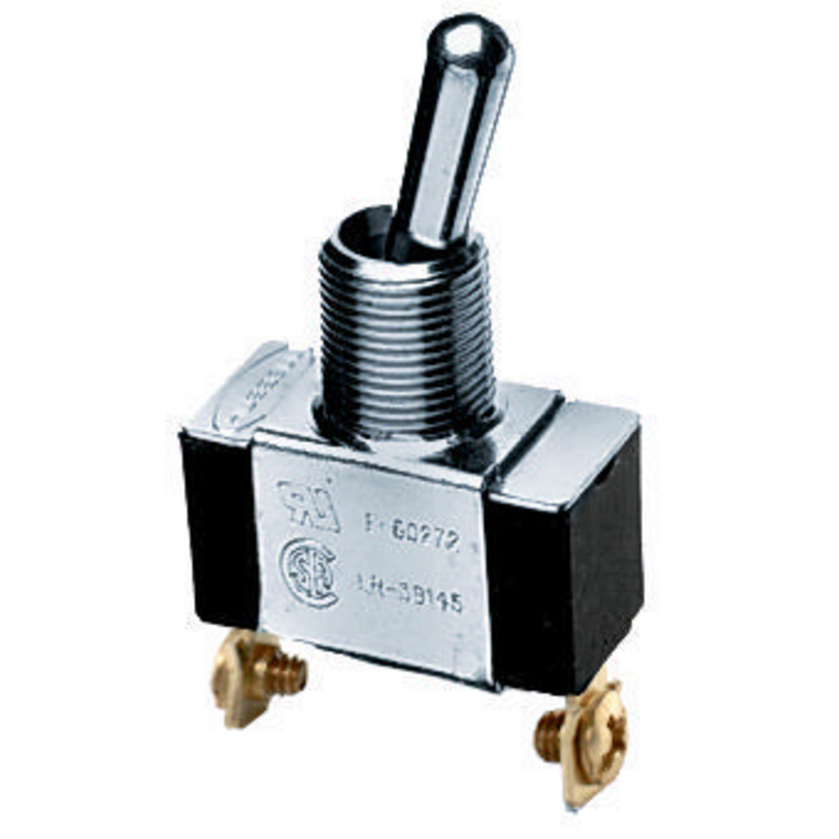 HBL11 HBL 2-Position Heavy Duty Standard Toggle Switch, 125/250 V AC, 10/20 A, 2500 W Power Rating, 2-Position Contact
