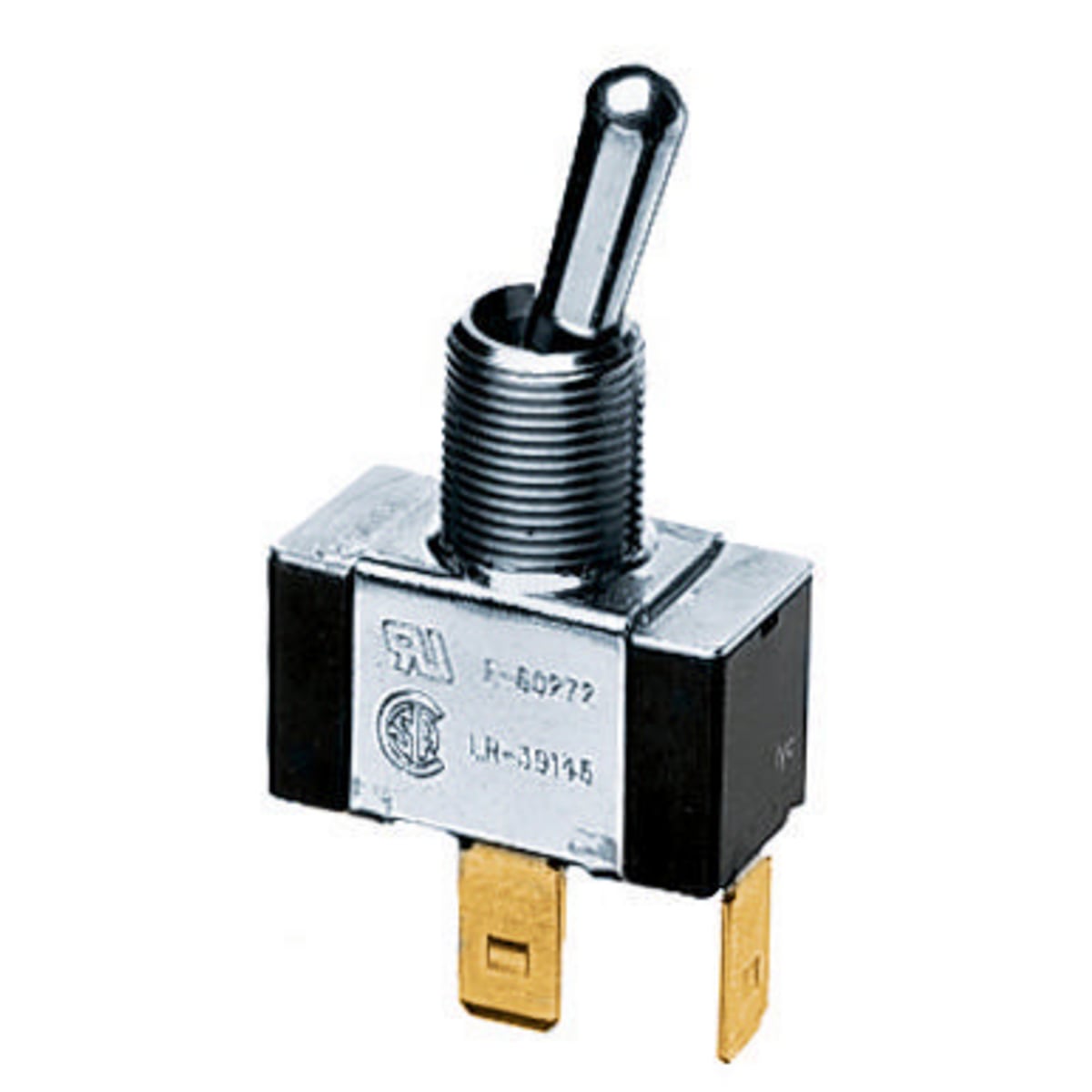 HBL11M 2-Position Commercial Grade Heavy Duty Standard Toggle Switch, 125/250 V AC, 10/20 A, 2500 W Power Rating