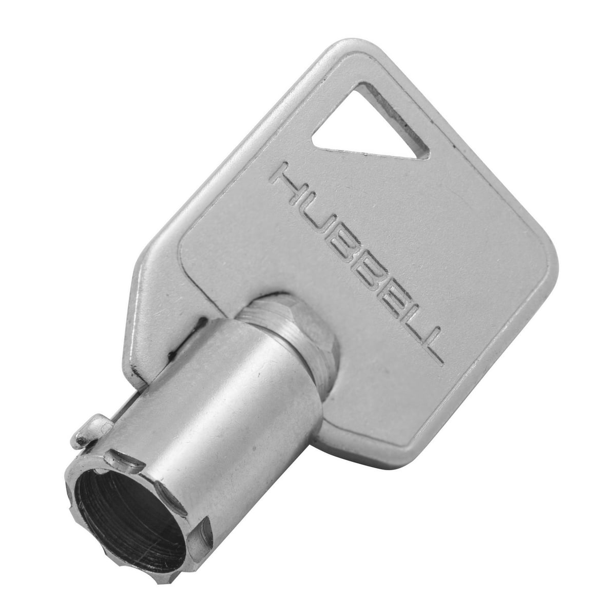 HBL1209RKL Extra Heavy Duty Cylindrical Standard Screw Terminal Replacement Barrel Key, For Use With Security Locking and Industrial Grade General Purpose Switch, Composite