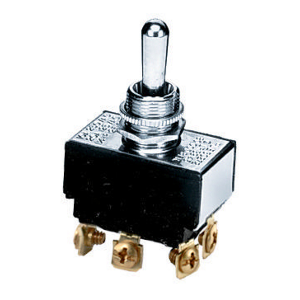 HBL223SPMM Double Throw Bat Handle Switch, 125/250 V AC, 10/20 A, 1-1/2 hp Power Rating