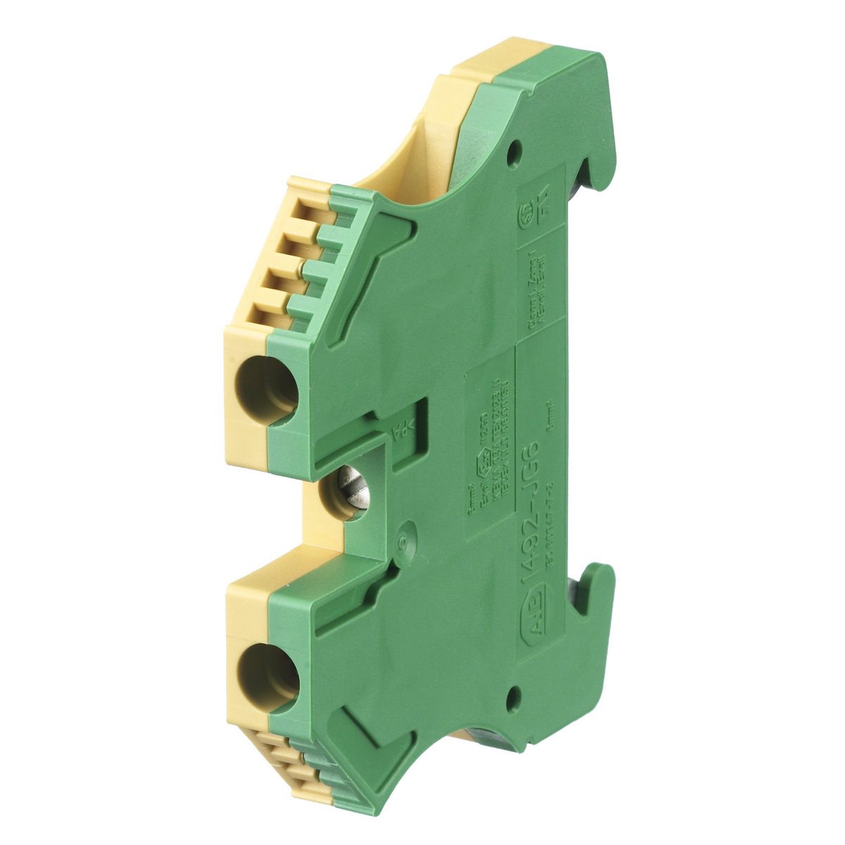 HBL30RGB Replacement Standard Ground Block, For Use With Twist-Lock Circuit-Lock 30 A HBLDS Series Switch, 2000 V AC, 7-1/2 hp, 3 ph, -40 to 75 deg C, NEMA 4/4X/12K/IP66, Screw Terminal, Composite