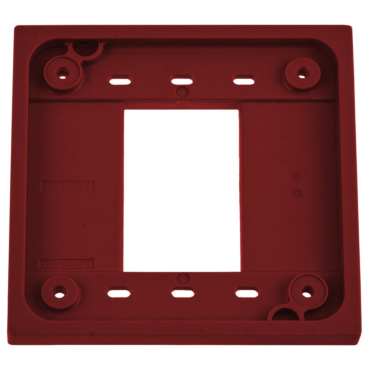 HBL4APR Standard Adapter Plate, 4.78 in W x 0.58 in D, For Use With 1 and 2-Gang Device Boxes, Polycarbonate