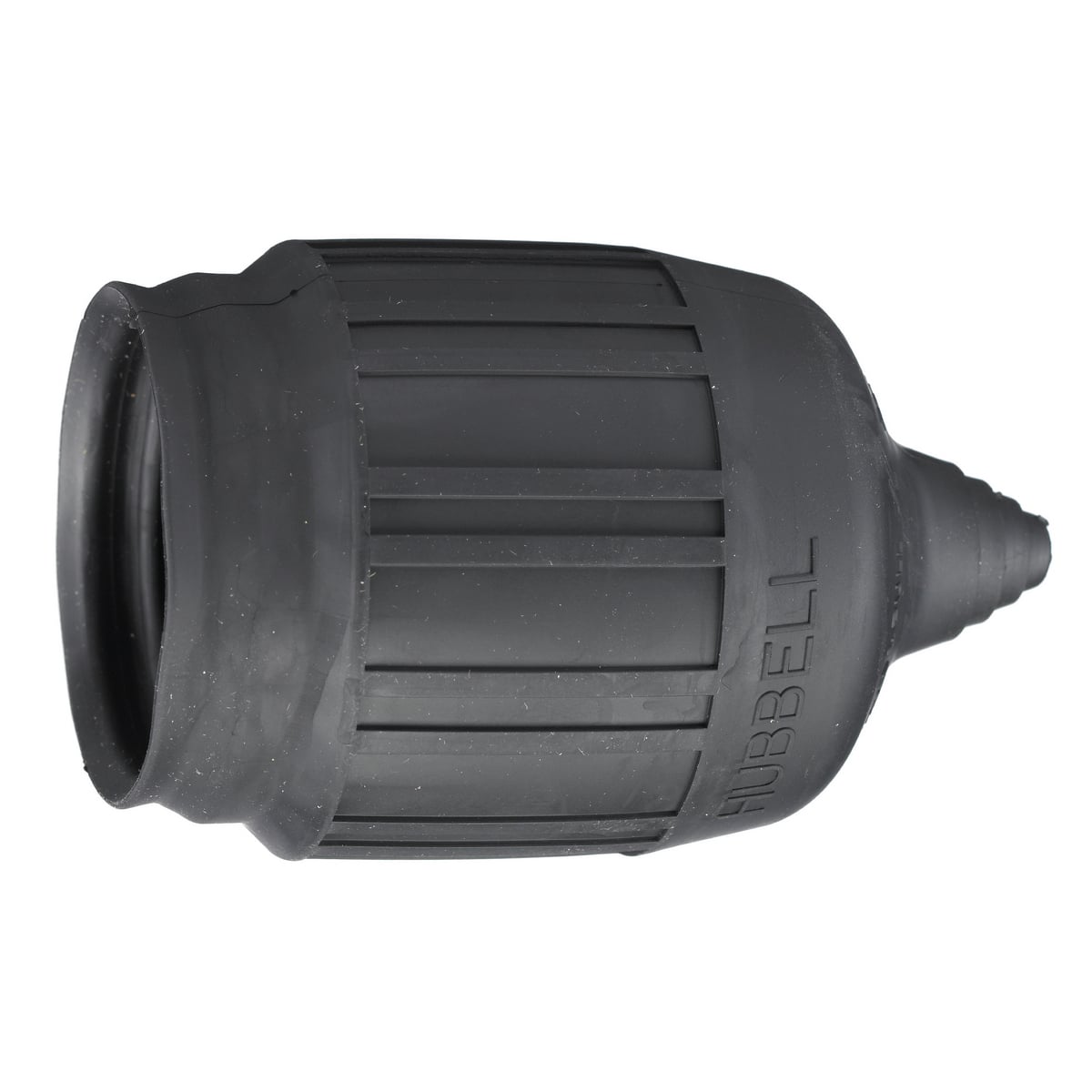 HBL6031 Triple Seal Short Cord Mount Weatherproof Boot, For Use With 20 and 30 A 3-Wire Insulgrip Devices, -40 to 75 deg C, Elastomer, Black