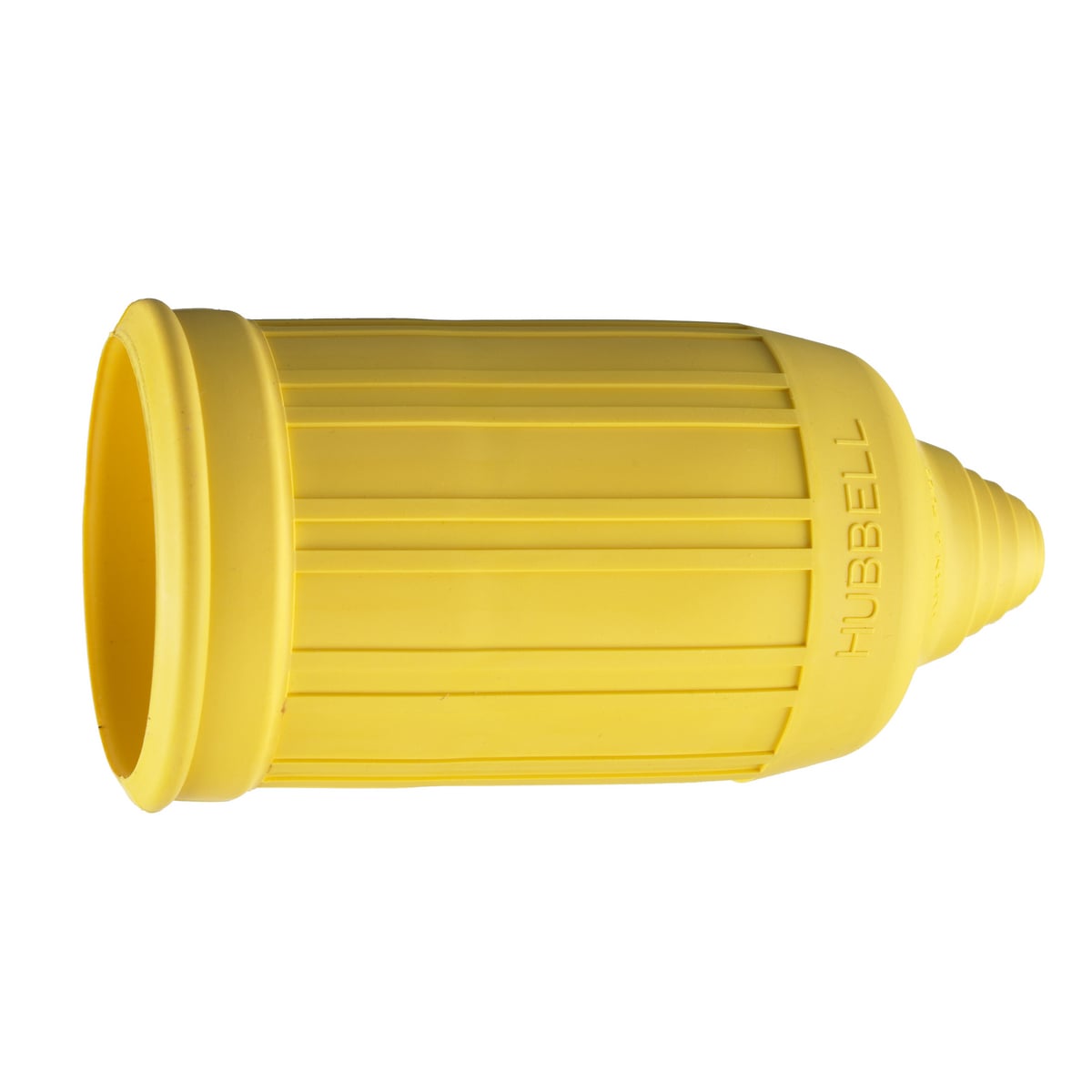 HBL60CM36 Long Standard Weatherproof Boot, For Use With 4/5-Wire 20/30 A Plug and Connector, -40 to 75 deg C Operating Temperature, IP55 Enclosure, Elastomer, Yellow
