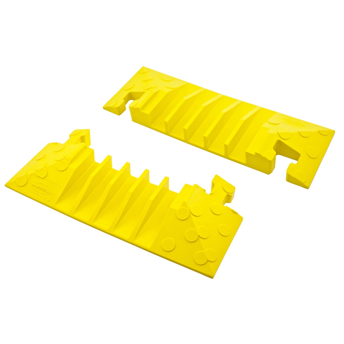 HBLTT3ECB Standard End Cap, 8-1/4 in OAL x 20 in OAW x 3.05 in OAH, 3 Channel, Yellow