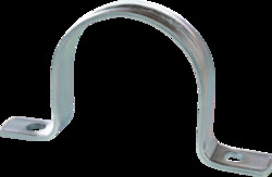 HD294 2-Hole Heavy Duty Conduit Strap, 3 in Conduit, Steel