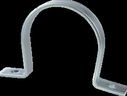 Heavy Duty, Two Hole strap, Fits 6" Rigid/IMC Conduit, Zinc Plated