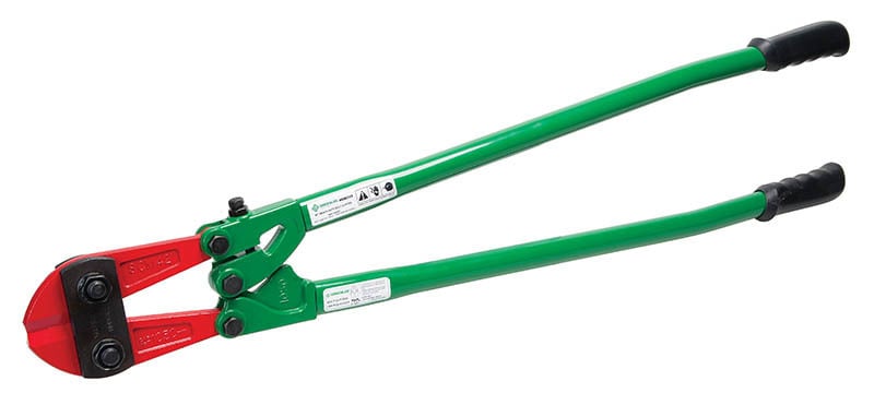HDBC42 Heavy Duty Bolt Cutter, 3/4 in at RB85 Hardness Cutting, 42 in OAL, Center Cut, Forged Steel Jaw