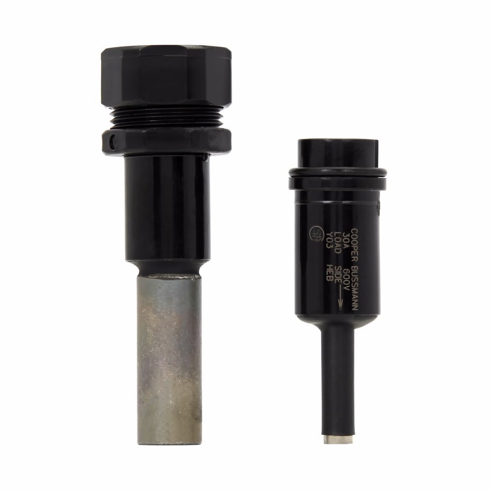 HEB-AD Tron In-Line Non-Breakable Water Resistant Fuse Holder, 600 V, 30 A, 2 AWG Stranded, (2) 6 AWG Line, 8 to 16 AWG, (2) 12 to 16 AWG Load Wire, 1 Pole