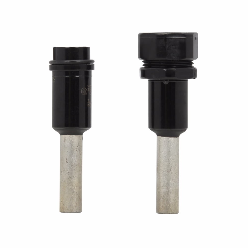 HEB-CC Tron In-Line Non-Breakway Submersible Water Resistant Fuse Holder, 600 V, 30 A, 4 AWG Stranded, (2) 8 AWG Line/Load Wire, 1 Pole