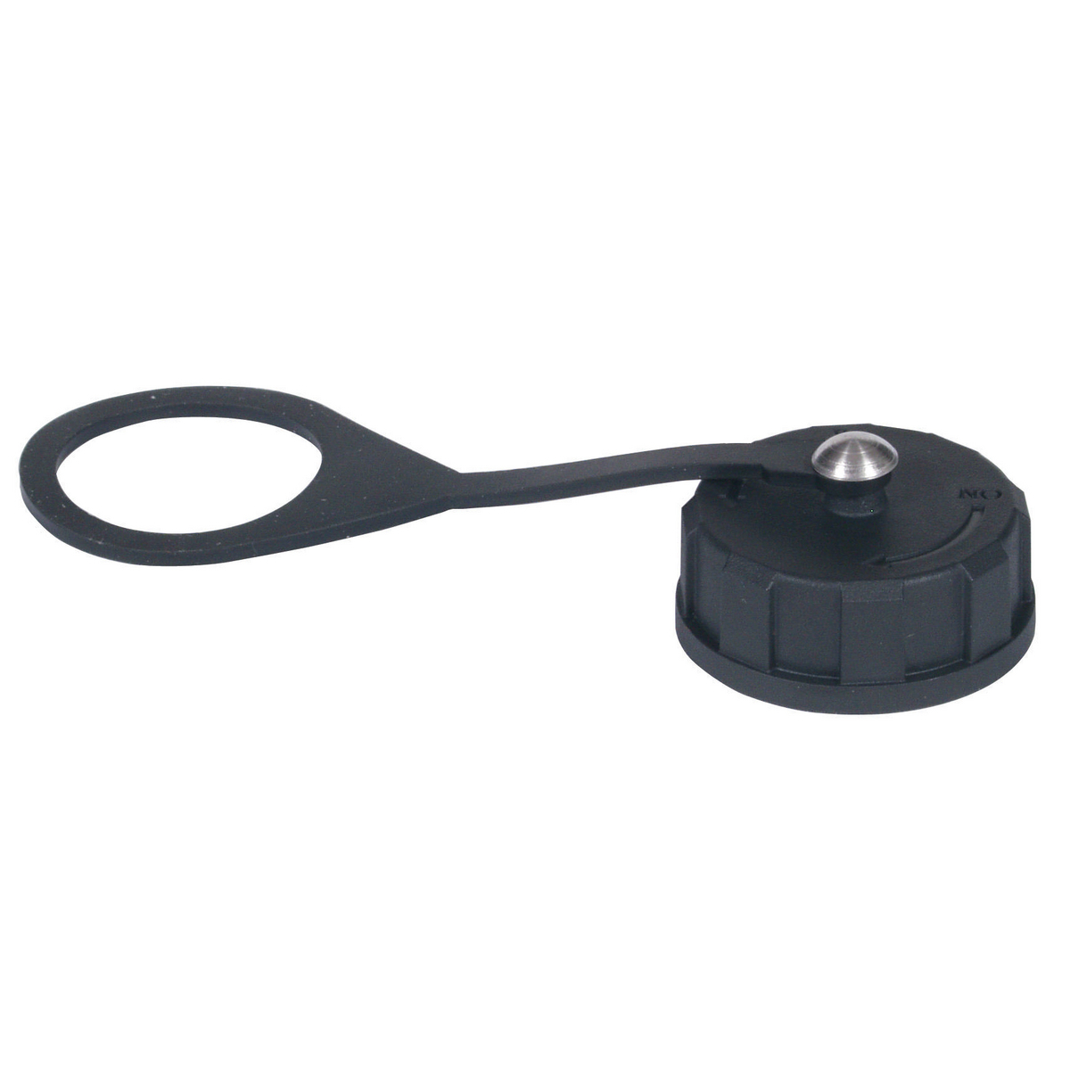HIC Standard Protective Cap, For Use With HI-IMPACT Industrial Ethernet Connector, Screw Connection, Valox, Black