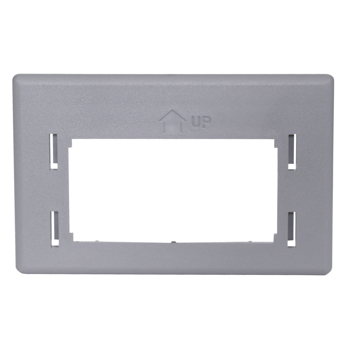 HMRBGY Molded Reducing Adapter Plate, 1 Gangs, Fastened Mounting, ABS