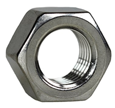 HNS14 Finished Hex Nut, 1/4-20, Stainless Steel, 18-8 Material Grade