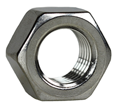 HNS58 Finished Hex Nut, 5/8-11, Stainless Steel, 18-8 Material Grade