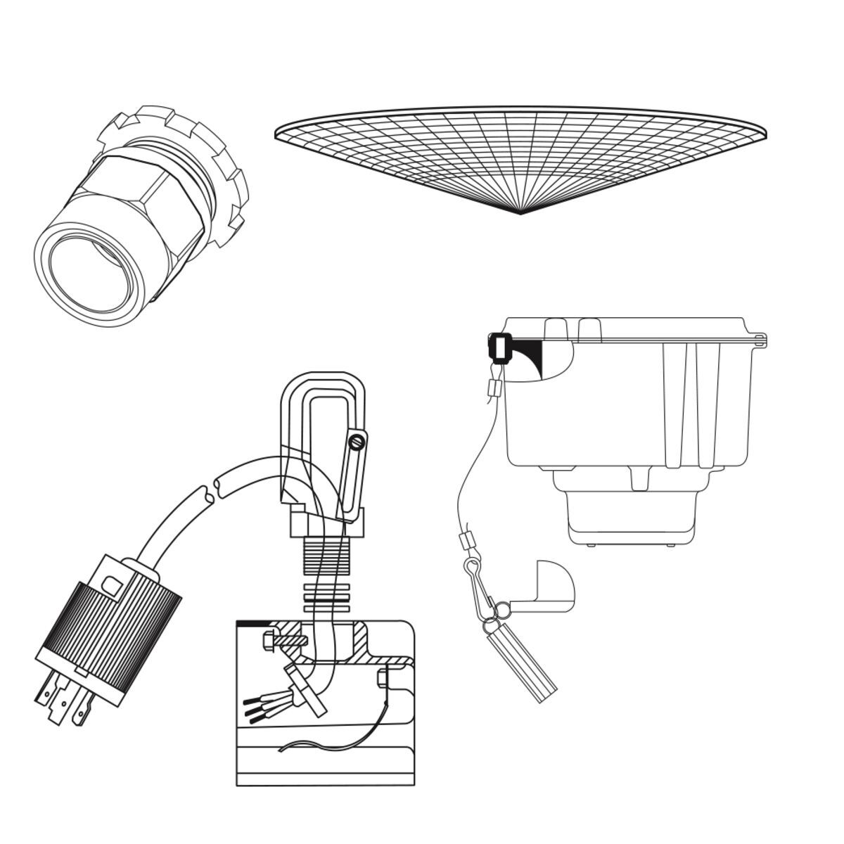 Hook/ Loop, 3/4 IN, Male, Combo.
