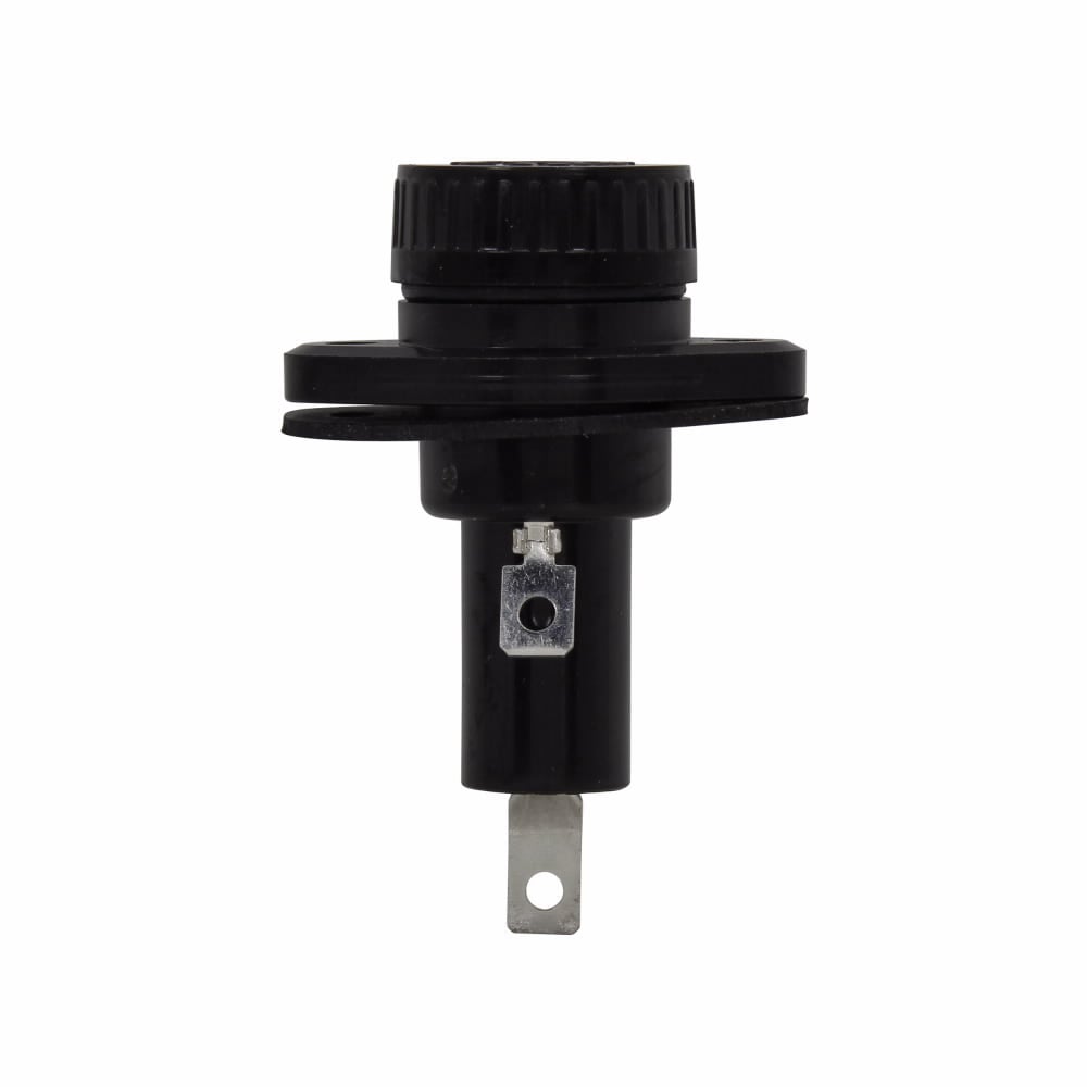 Eaton Bussmann series HPF panel mount fuse holder, Panel mount fuse holders, Branch Circuit Protection, 30 A (20 A max), 1/2 inch quick connect terminal, Panel, 600 V