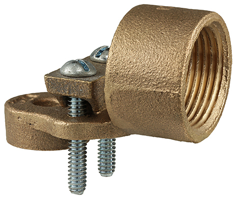 HUB75L Mechanical Hub, 3/4 in Trade, 10 to 2/0 AWG Conductor, Thread Connection, Bronze