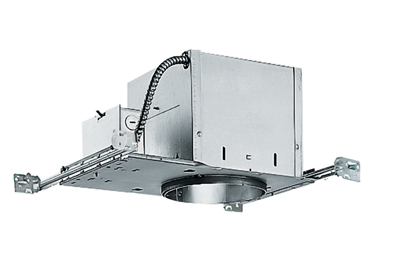 IC2 Universal Recessed Lighting Housing, Incandescent Lamp, IC Insulation, 120 V AC, 6-7/8 in Ceiling Opening, Aluminum Housing