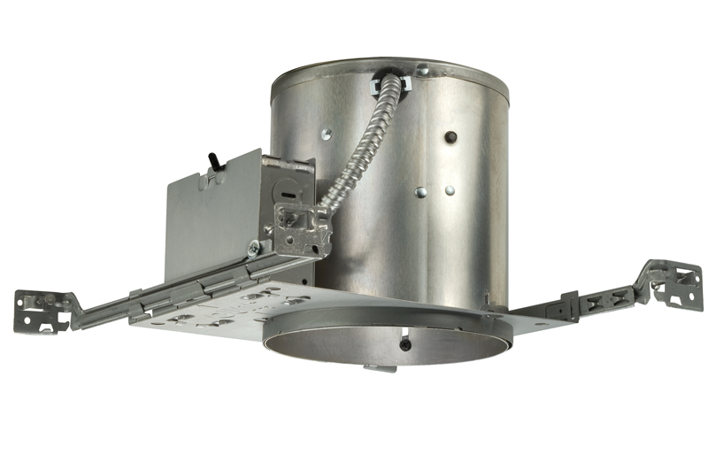 IC22 W Economy Universal Recessed Lighting Housing, Incandescent Lamp, IC Insulation, 120 V AC, 6-7/8 in Ceiling Opening, Aluminum Housing