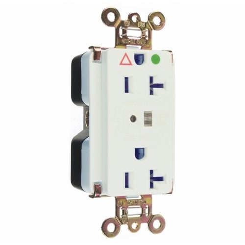 IG8300WSP Isolated Ground Surge Protective Duplex Receptacle, White