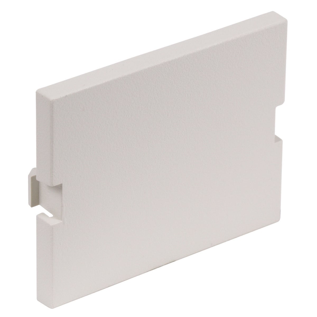 IMB15OW 1.5-Unit Blank Horizontal Unloaded A/V Module, Snap-Fit Mount, ABS, Off-White