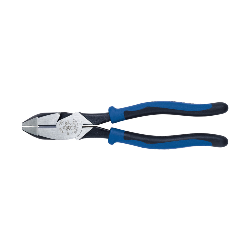 J2000-9NE Journeyman Heavy Duty High Leverage Lineman Plier, 1-3/8 in Nominal, 1.594 in L x 1-1/4 in W x 5/8 in THK Steel Knurled/New England Jaw, 9.55 in OAL