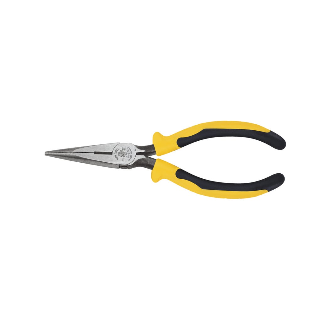 J203-6 Journeyman Long Needle Nose Plier, Knurled Tool Steel Jaw, 1-7/8 in L x 0.688 in W Jaw, 6-3/4 in OAL, 3/32 in W Tip