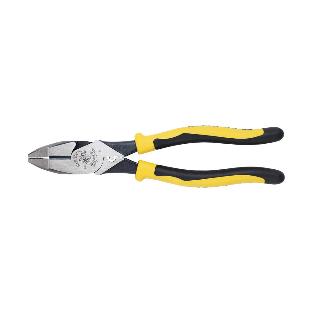 J213-9NECR Journeyman Side Cutting/Connector Crimping Plier, 1-7/16 in Nominal, 1.594 in L x 1.25in W x 0.625 in THK Jaw Steel Jaw Knurled/New England Jaw, 9.55 in OAL