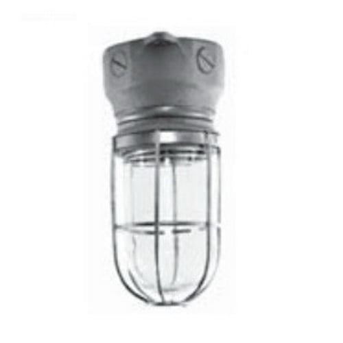 JB10G-M Unilets Enclosed and Gasketed Incandescent Luminaire with Guard, 1 A21 Lamp, 60 to 150 W Fixture, 150 V AC, Triple Coated Housing