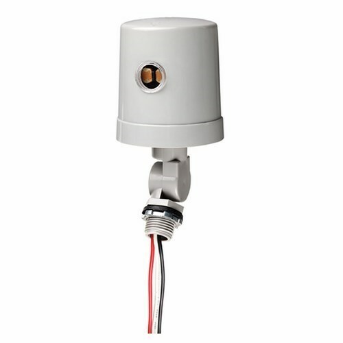 K4236C K4200 Stem and Swivel Mounting Photocontrol, 120 to 277 V AC, 1800 to 4150 W Tungsten, 1000 to 2300 VA Ballast, Box/Fixture Mount, Polycarbonate