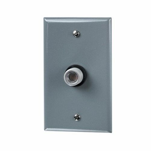 K4321C K4000 Automatic Switching In-Wall Thermal Photocontrol, 120 V AC, 1800 W Tungsten, 1000 VA Ballast, Box Mount, Polycarbonate