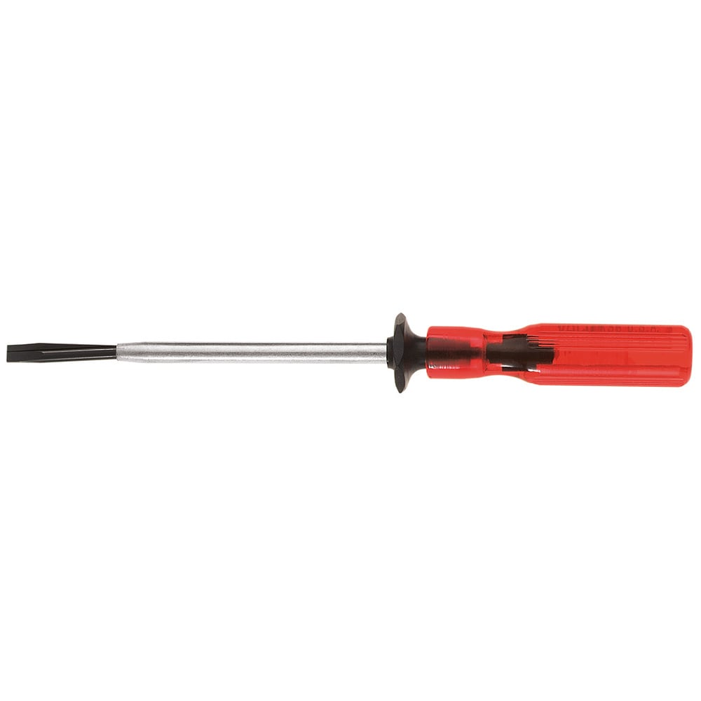 K44 Screw Holding Screwdriver, 5/16 in Slotted Point, Steel Shank, 8-1/4 in OAL, Plastic Handle, ANSI/ASME Specified
