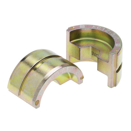 KC12-3/0 1-Pair Type U Compression Die, 3/0 AWG Copper Cable, Steel