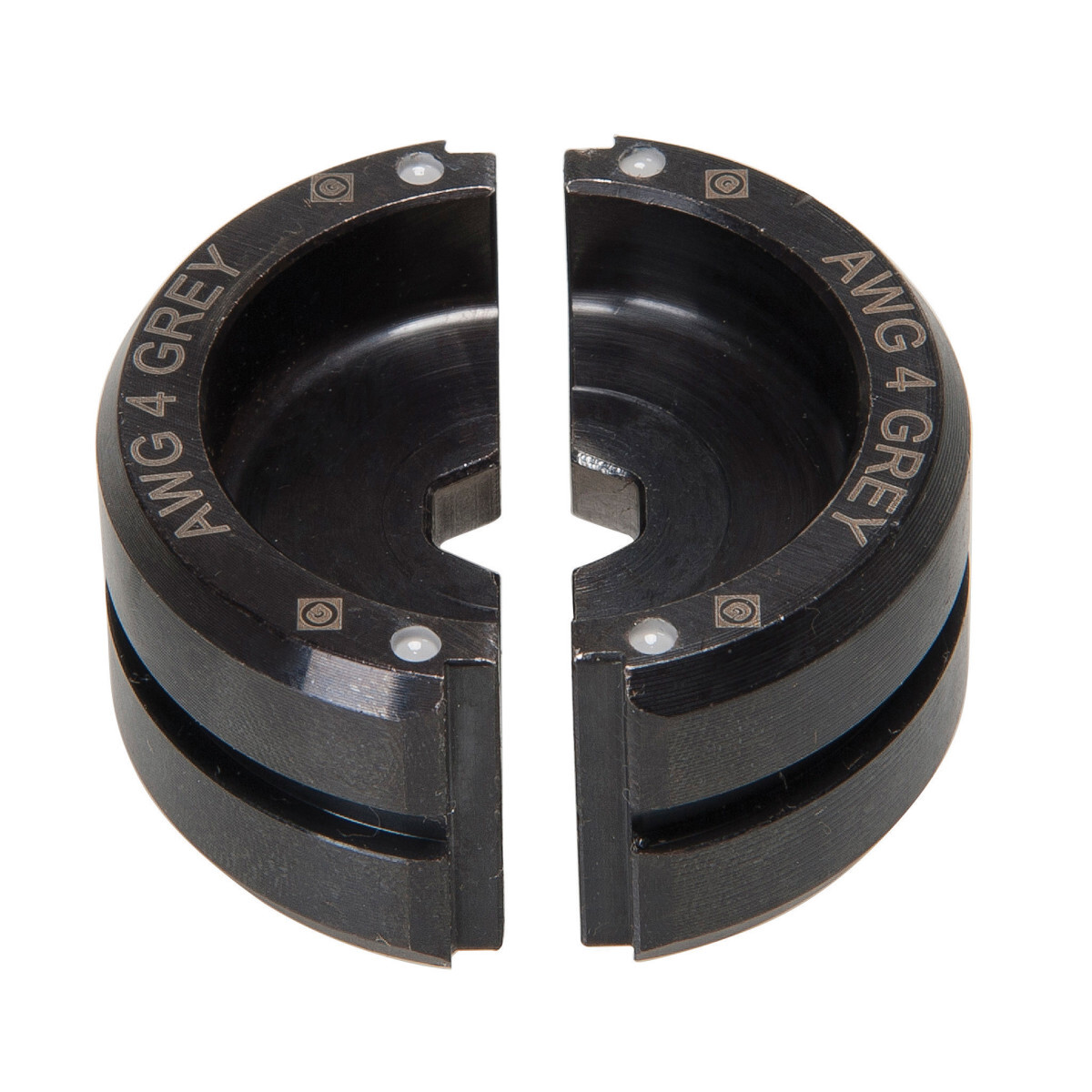 KC22-4 22 Series Crimping Die, 4 AWG, Copper